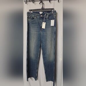 Good American Dark Blue Skate Jeans